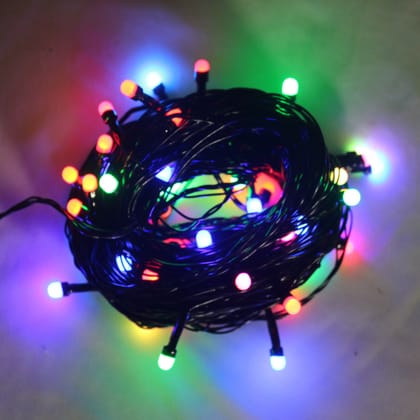 DYNEBEAM LED String Lights – 28.5 m, 60 LED blubs,Decorate Your Space with Soothing Sonbber Light, Auto Color Change LED blub(Pack of 1)