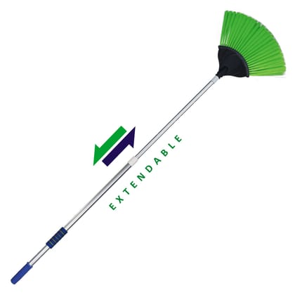 Vimal Mayur Multicolour Extendable Broomstick for Jaala (Spider Web) / Wall Cleaning