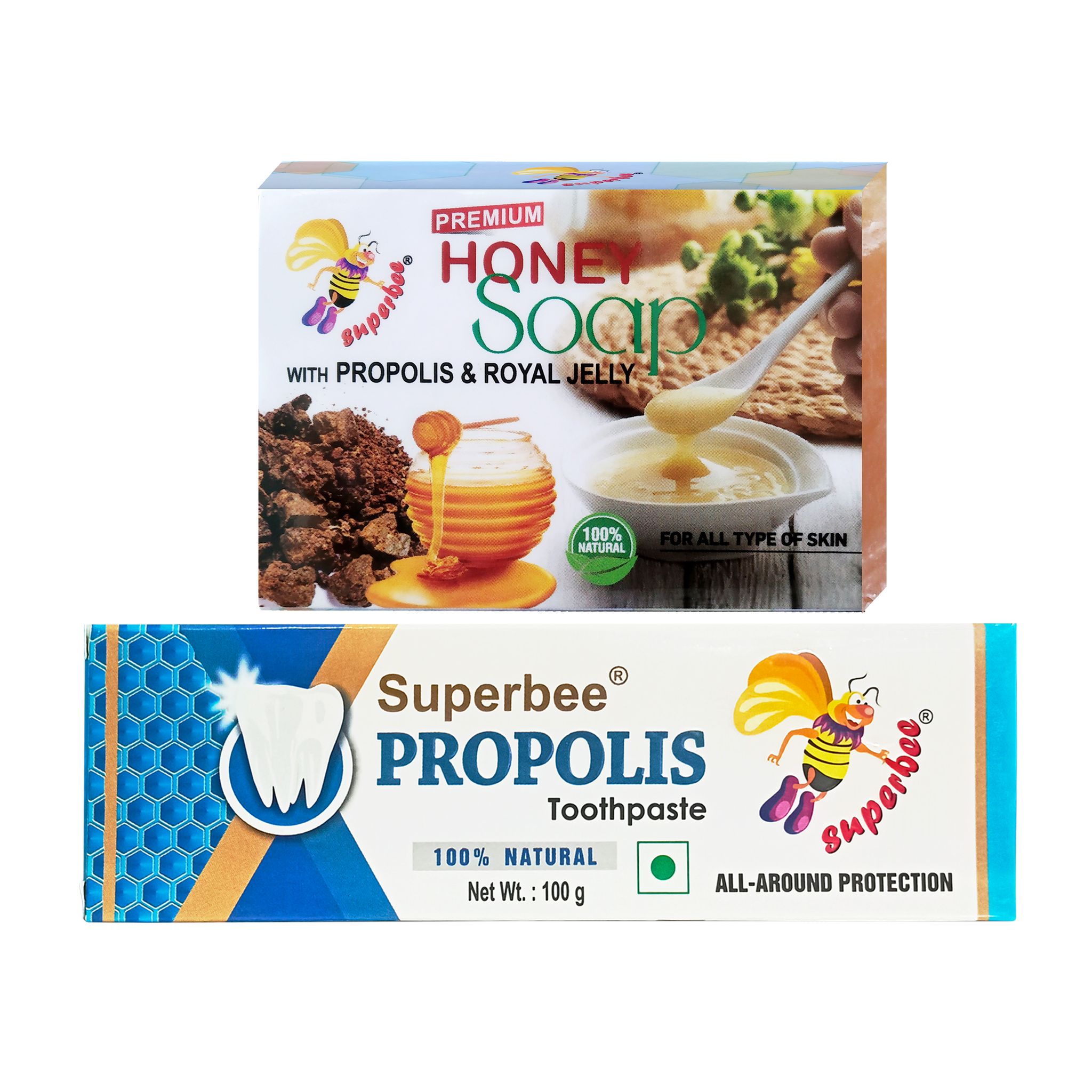 Superbee Proplis toothpaste with Honey Propolis soap