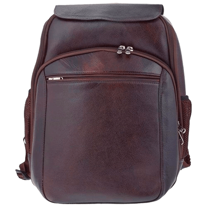 NEW LEATHER BROWN BACKPACK-1021