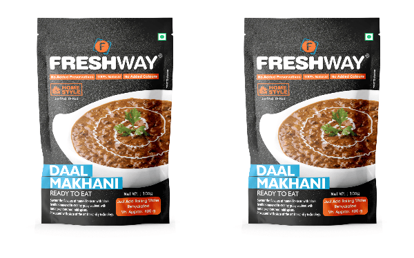 Freshway Daal Makhani Combo Pack of 2 Premium Ready-to-Eat Mix