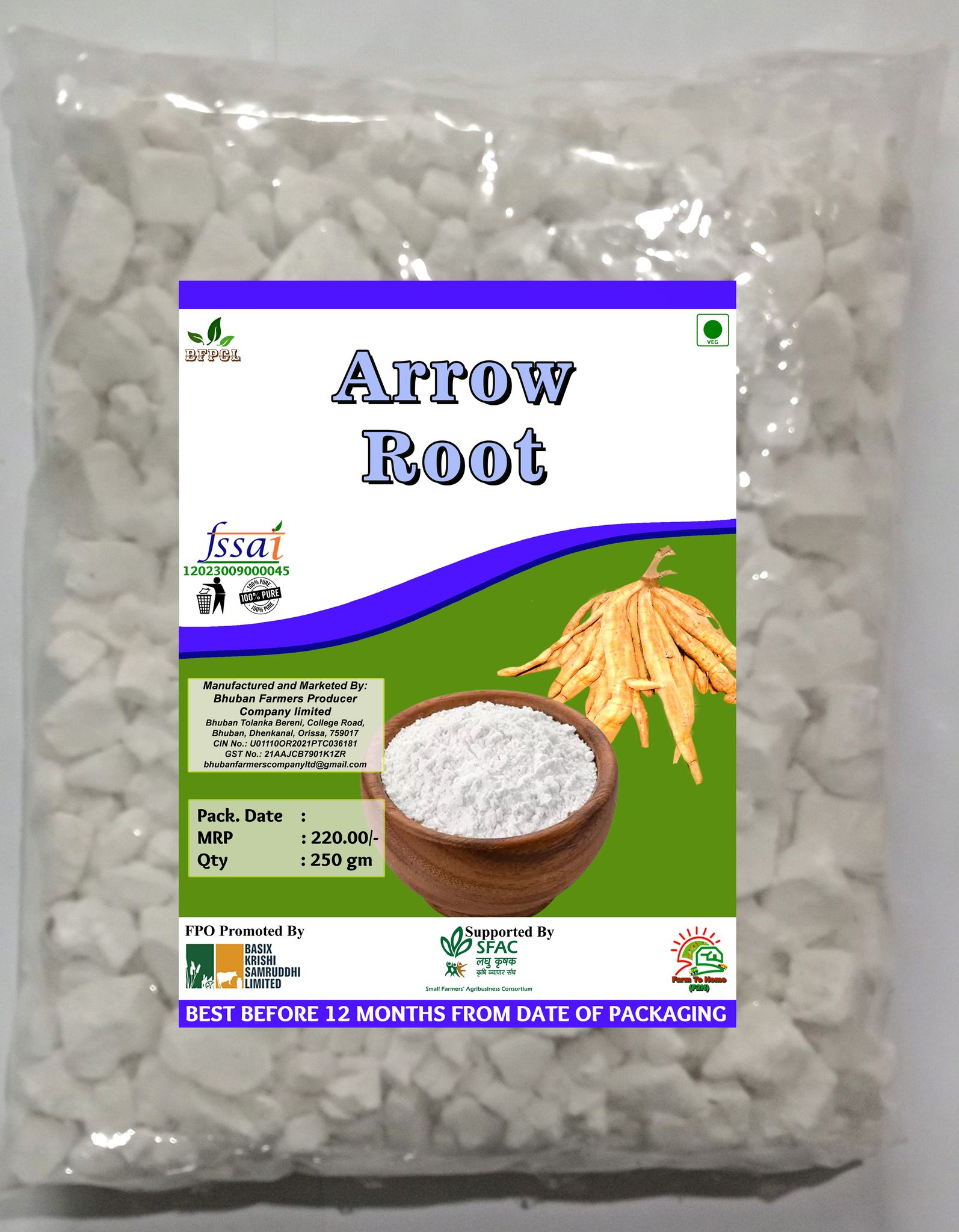 ARROWROOT | 250gm