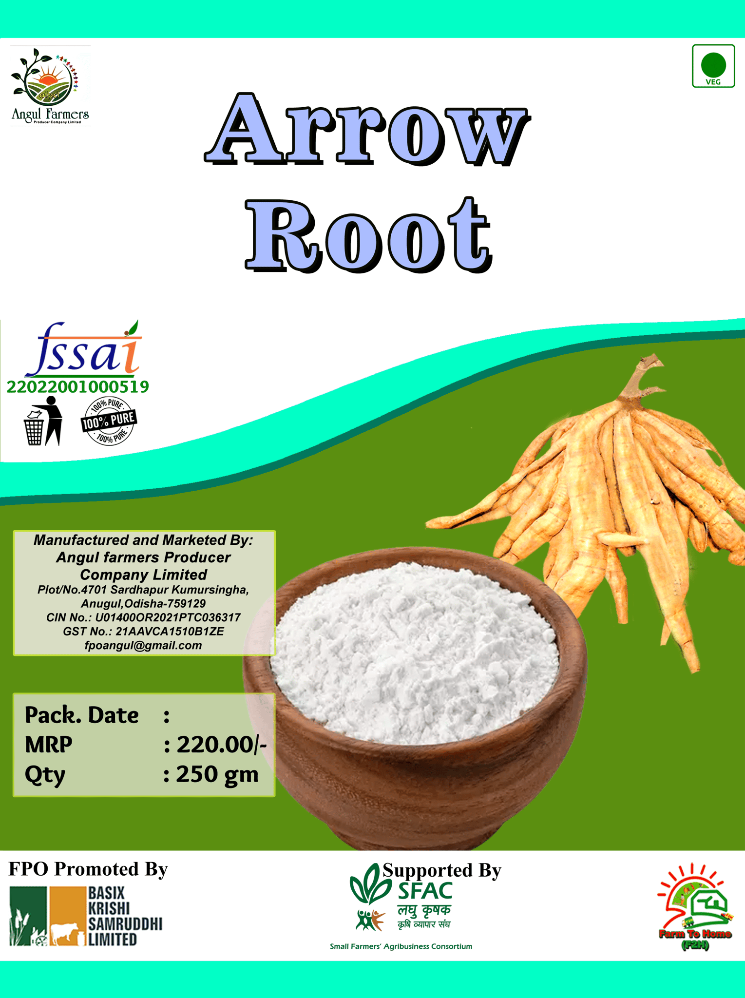 ARROWROOT | 250gm