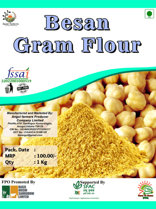 Gram Flour (Besan) | Channa Besan | 1 Kg