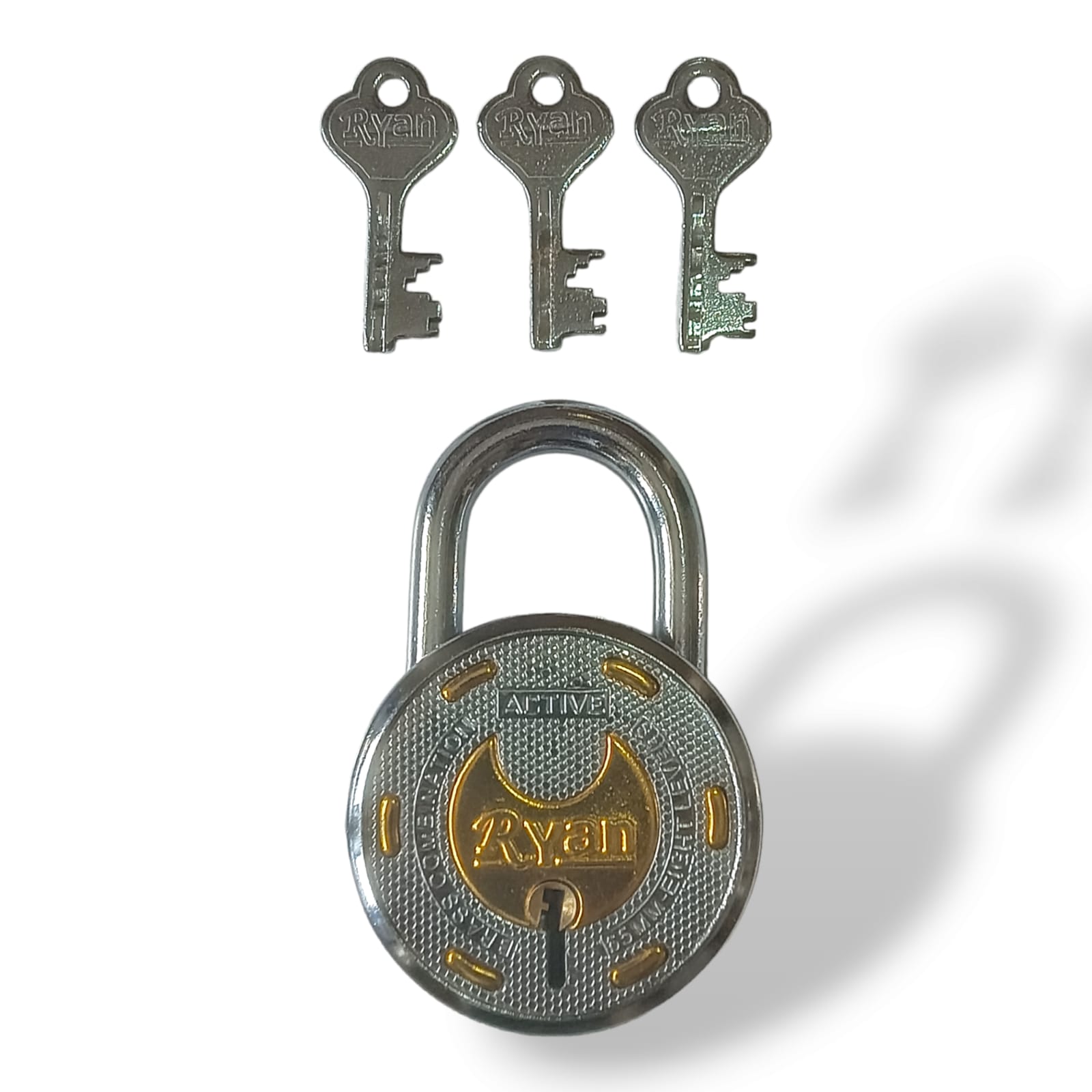 Ryan Active 65mm steel padlock | Shop Ryan Locks