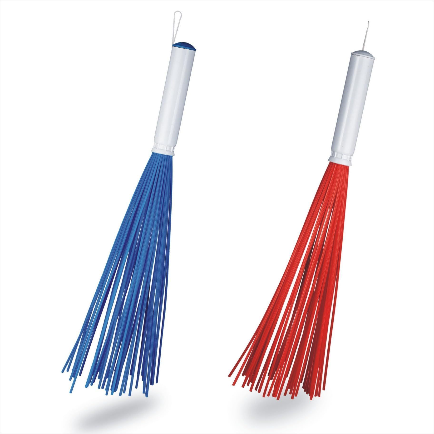 Vimal TinTin 20 Inches Regular Bathroom Cleaning Plastic Brooms Combo Set (Multicolour, Standard Size)