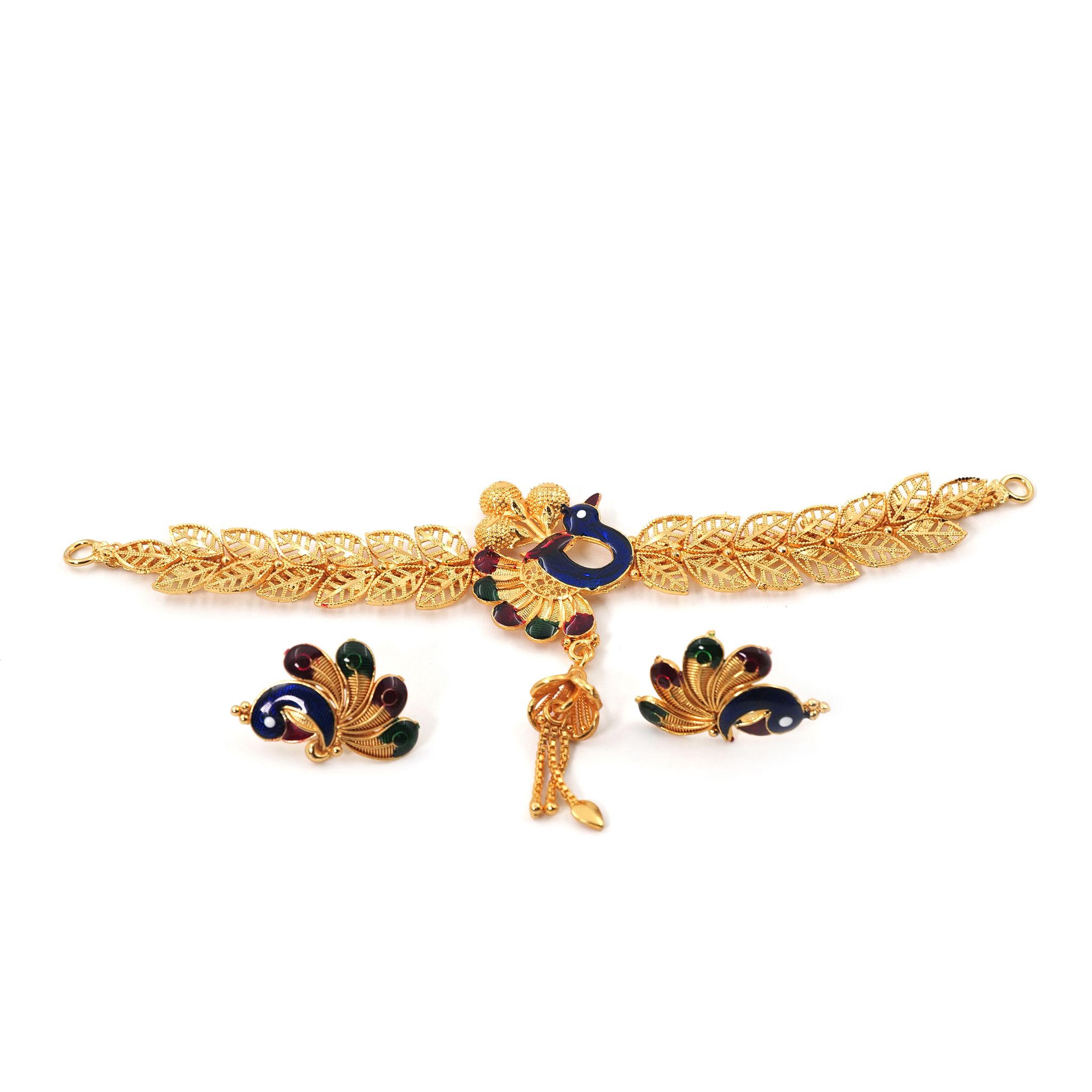 Gold Plated Choker Set For Women & Girls