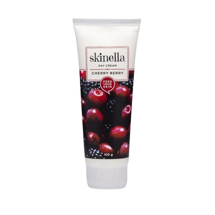 Skinella Day Cream, Cherry Berry instant booster 100gm