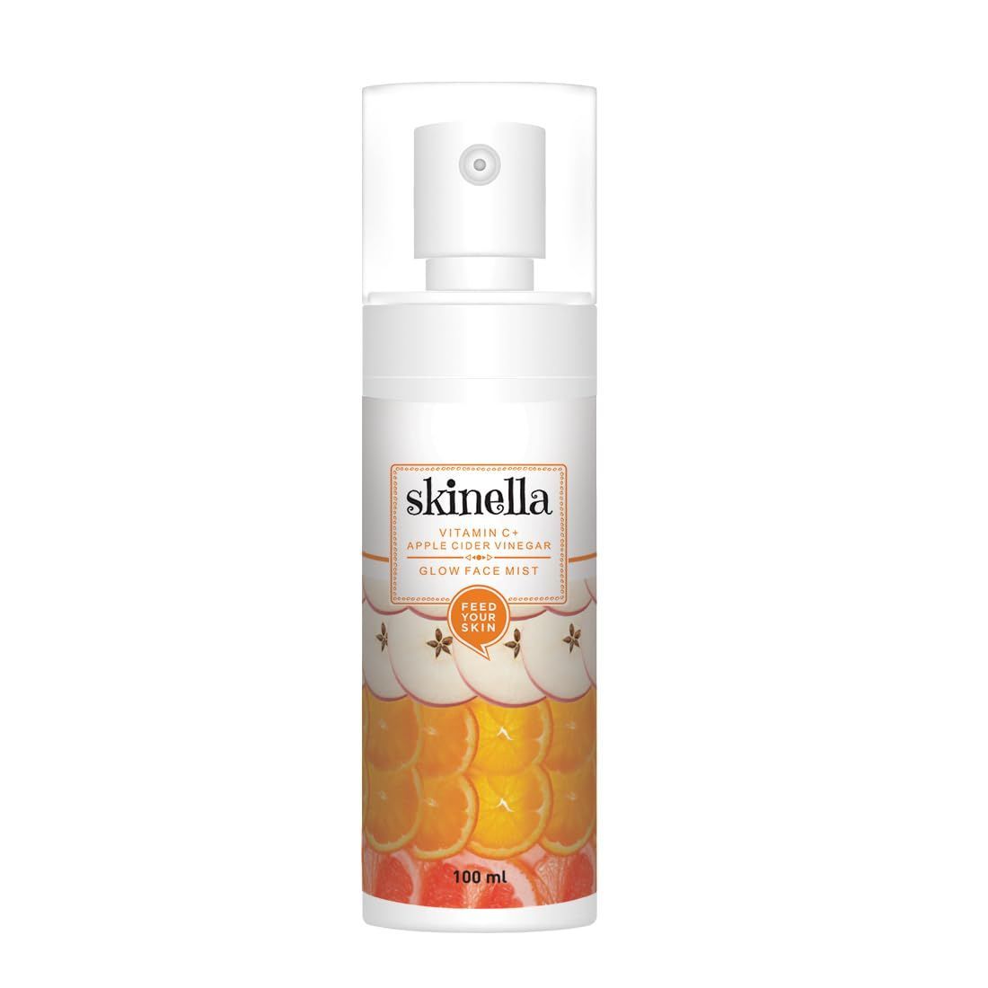 Skinella Vitamin C + Apple Cider Vinegar Glow Face Mist - 100ml