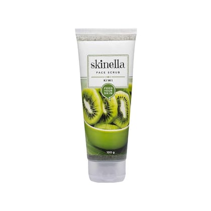 Skinella Kiwi Face Scrub(100 gm) Helps Remove Dirt And Excess Oils, helping clear away toxins and dark spots