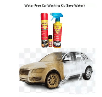 SAMIE Water Saver Complete Washing Set For Bike And Car Washing Waterless Kit Car Washing Liquid  (900 ml)