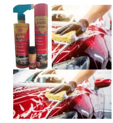 SAMIE Liquid Car Polish for Bumper, Dashboard, Exterior, Leather  (0.9 ml, Pack of 1)