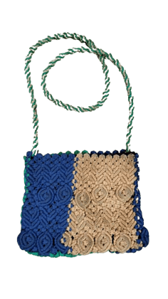 Handcrafted Macrame  Ladies Bag