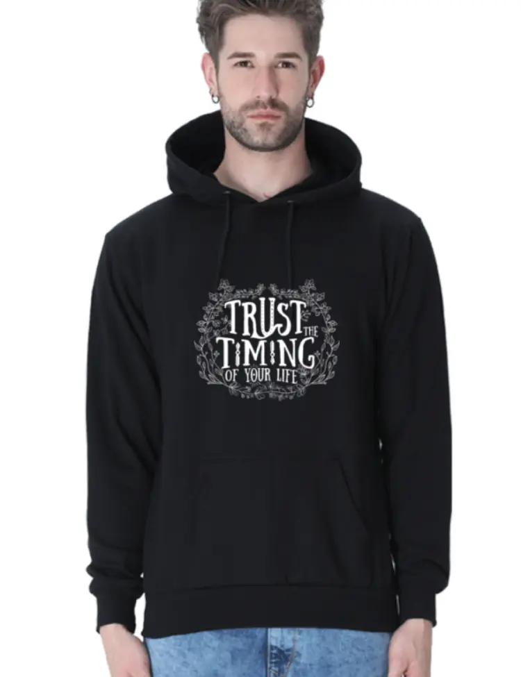 Trust the timing of your life – Unisex Hooded Sweatshirt – Hoodie