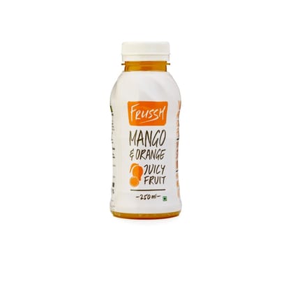 FRUSSH Orange Mango 250 ml (Pack of 8)