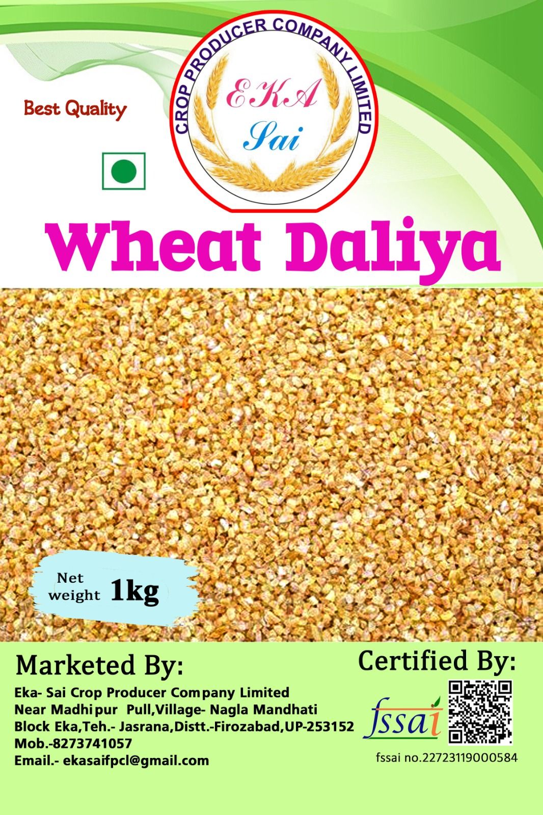 Wheat Daliya