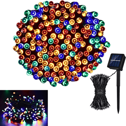 SAHAPECT Solar LED Light, 200 LED 22 Mtr Long, Multi Color Lights,Copper Wire, String Fairy LED Light Lamp