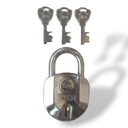 Ryan Eon 66mm Double Locking Steel Padlock With 3 Regular Keys | Shop Ryan Locks