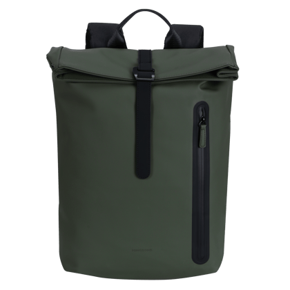 Kingsons Polyester Laptop Backpack for 15.6 Inch Laptop (13.5 L, Water Resistant, Olive Green)