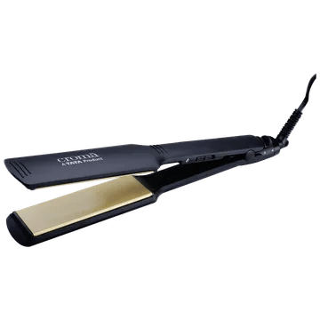 Croma Hair Straightener with PTC Heater (Ceramic Coated Plates, Black)