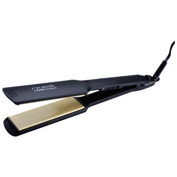 Croma Hair Straightener with PTC Heater (Ceramic Coated Plates, Black)