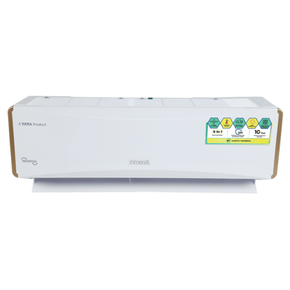 Croma 5 in 1 Convertible 1 Ton 3 Star Inverter Split AC with Anti-Dust Filter (Copper Condenser)