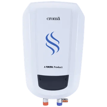 Croma 5 Litres Instant Water Geyser (3000 Watts, White & Blue)