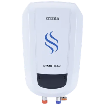 Croma 5 Litres Instant Water Geyser (3000 Watts, White & Blue)