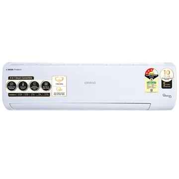 Croma 5 in 1 Convertible 1.5 Ton 3 Star Inverter Split AC with Dust Filter (2024 Model, Copper Condenser)