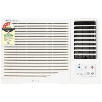 Croma 1 Ton 3 Star Fixed Speed Window AC (2024 Model, Copper Condenser, Dust Filter)