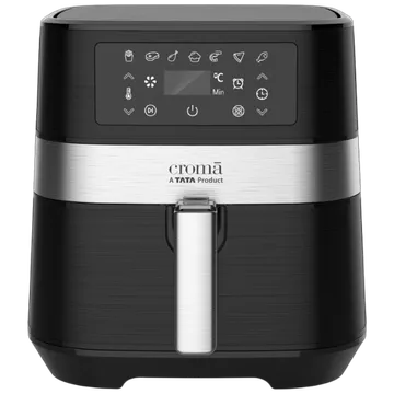 Croma 6L 1700 Watt Digital Air Fryer with Rapid Air Circulation System (Black)