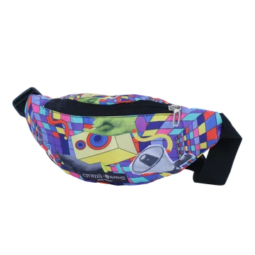 Croma Sunburn Edition Cloth Sling Bag (Adjustable Strap, Multicolor)