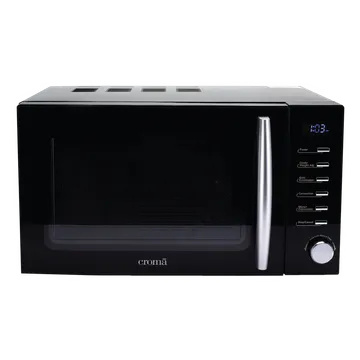 Croma 20L Convection Microwave Oven with LED Display (Black)