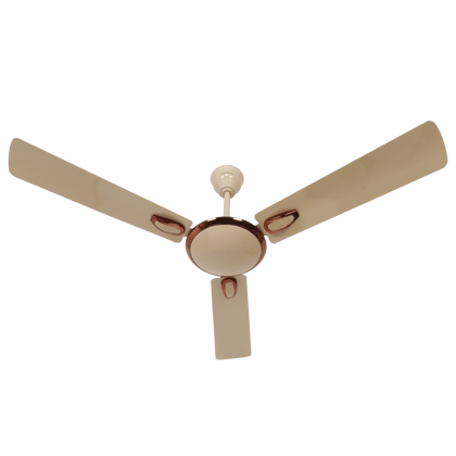 Croma 120cm Sweep 3 Blade Ceiling Fan (400 RPM, Mid Buff)