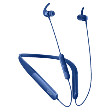 Croma Neckband with Environmental Noise Cancellation (IPX4 Water Resistant, Dual Device Pairing, Blue)