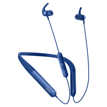 Croma Neckband with Environmental Noise Cancellation (IPX4 Water Resistant, Dual Device Pairing, Blue)