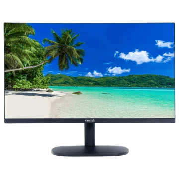 Croma 27 inch Full HD Flat Panel Thin Bezel Monitor with Built-In Speakers