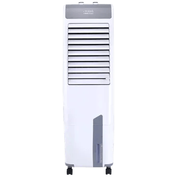 Croma AZ50 50 Litres Tower Air Cooler (Anti-bacterial Honeycomb Pad, White & Grey)