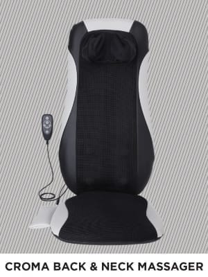 Croma Back & Neck Massager (Black)