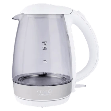 Croma 2200 Watt 1.7 Litre Electric Kettle with Auto Shut Off (White)