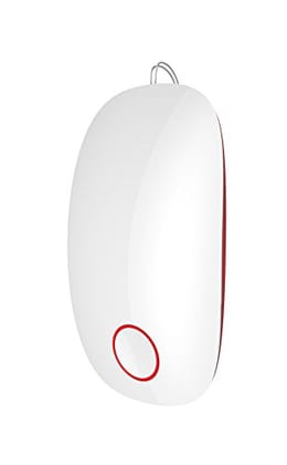 Curve Plus 204083 Polycarbonate Salsa Polyphonic Multitune Musical Door Bell (White and Red)