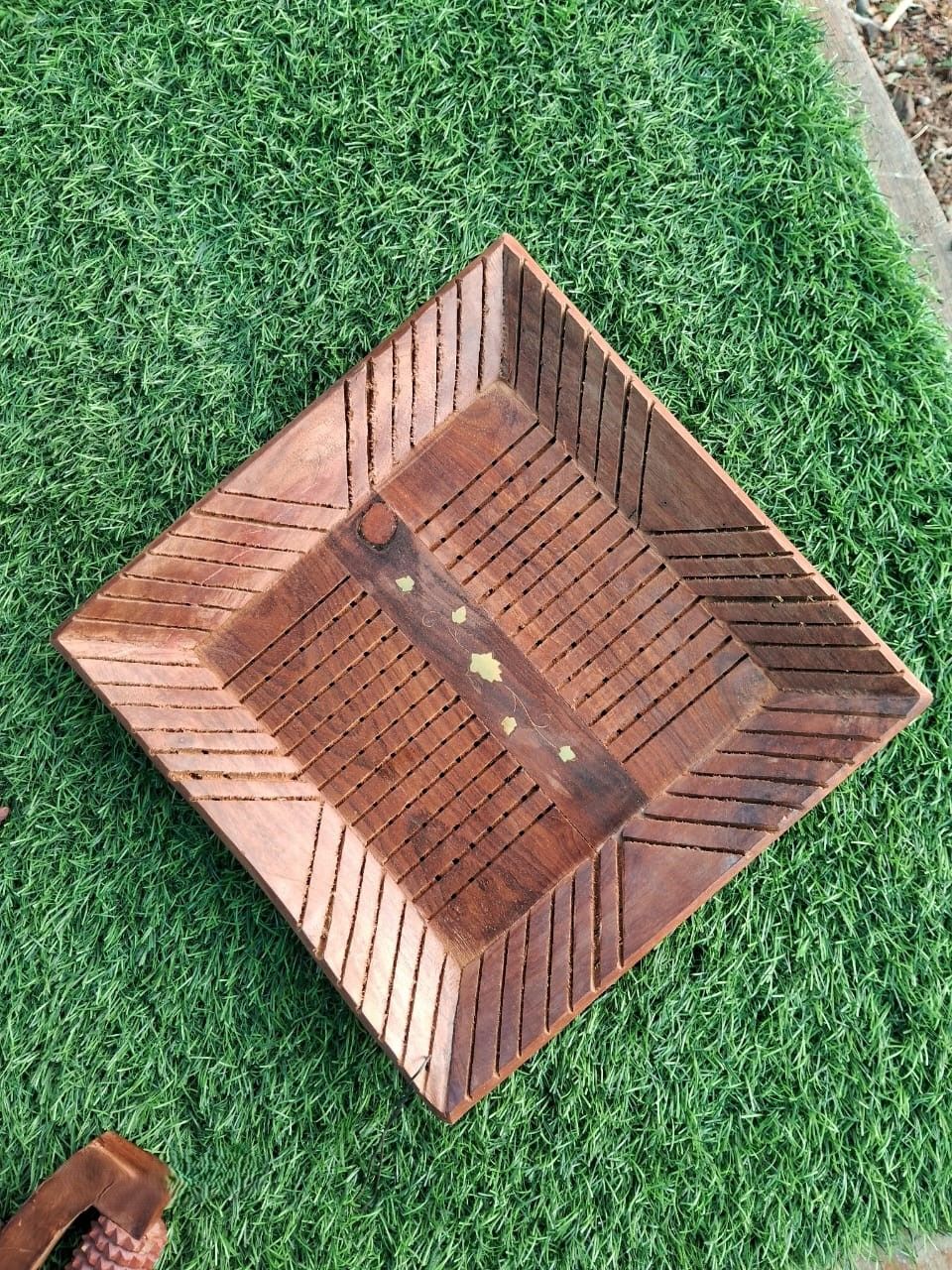 Wooden Handcrafted Serving Tray