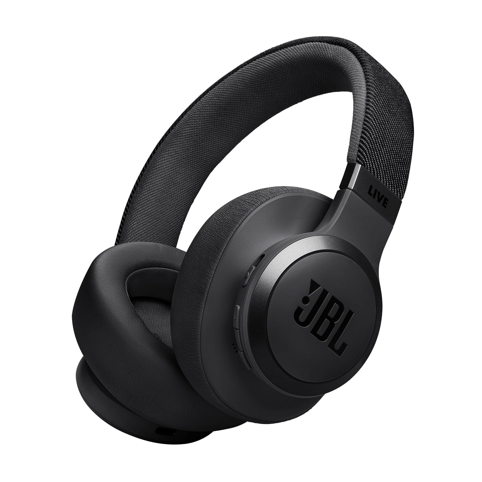 JBL Live 770NC True Adaptive Noise Cancellation Headphones Wireless Over Ear, Spatial Sound, 65Hrs Playtime, Speed Charge, Multipoint Connect and Personi-Fi 2.0, BT 5.3, Google Fast Pair, Alexa