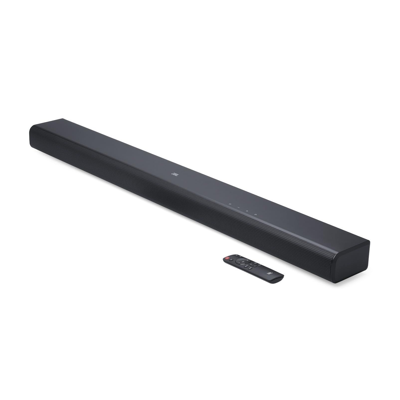 JBL Cinema SB510, Dolby Audio Soundbar with Built-in Subwoofer, 3.1 Channel, Center channel for superior voice clarity, HDMI eARC, Bluetooth & Optical Connectivity (200W)