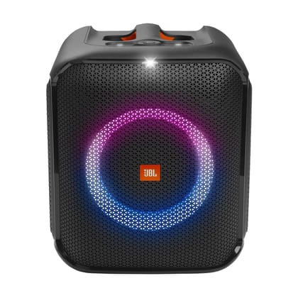 JBL Partybox Encore Essential | Portable Bluetooth Party Speaker | 100W Monstrous Pro Sound | Dynamic Light Show | Upto 6Hrs Playtime | Built-in Powerbank | Mic Support PartyBox App (Black)