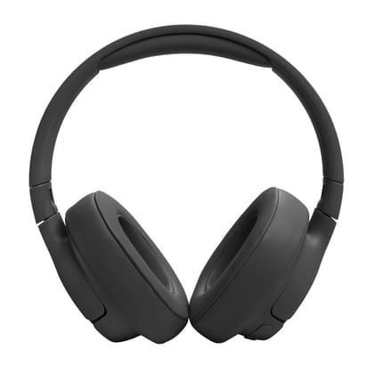 JBL Tune 720BT Wireless Over Ear Headphones with Mic, Pure Bass Sound, Upto 76 Hrs Playtime, Speedcharge, Dual Pairing, Customizable Bass with Headphones App, Lightweight, Bluetooth 5.3 (Black)