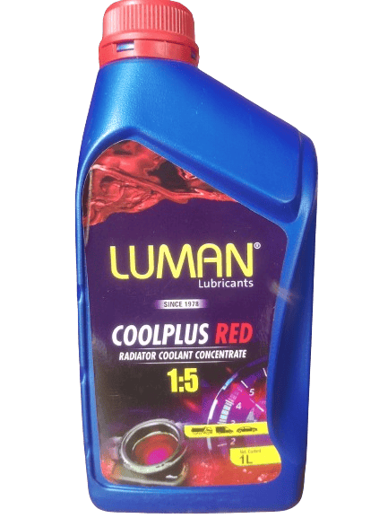 COOLPLUS RED Radiator Coolent Concentrate LUMAN