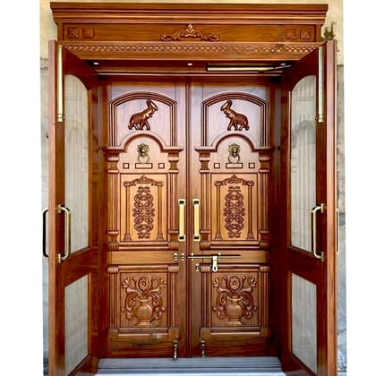 Interior Aarsun Premium Main Double Door, For Home