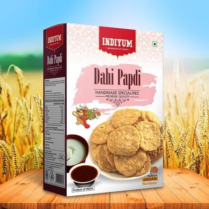 Indiyum Maida Namkeen Snacks Dahi Pappdi 250g