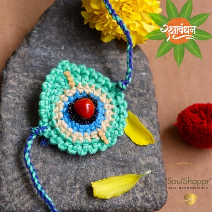 Morpankh Special - Handmade Beej Rakhi Gift Hamper